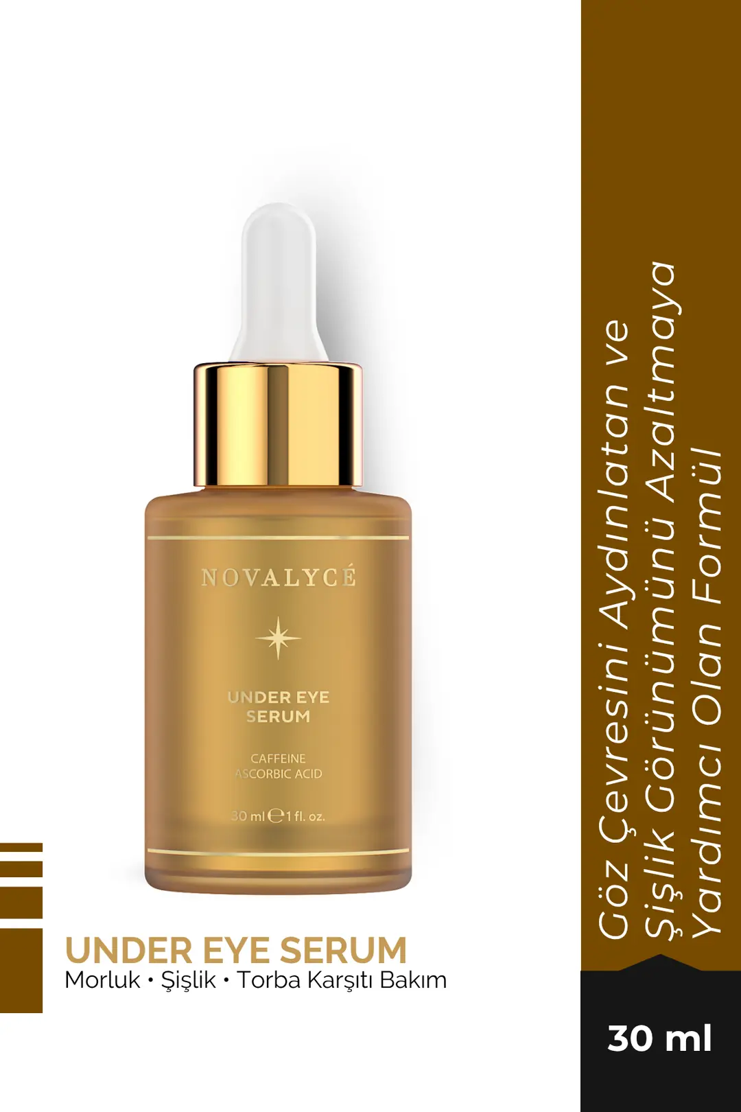 Under Eye Serum Caffeine & Ceramides Torbalanma Karşıtı Göz Çevresi Serumu