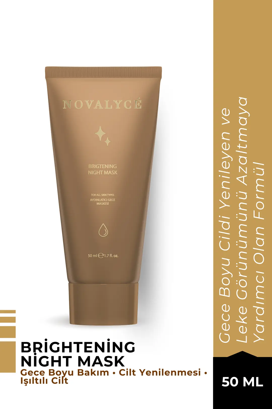 Brightening Night Mask Aydınlatıcı Gece Maskesi Leke Karşıtı ve Canlandırıcı Gece Bakımı