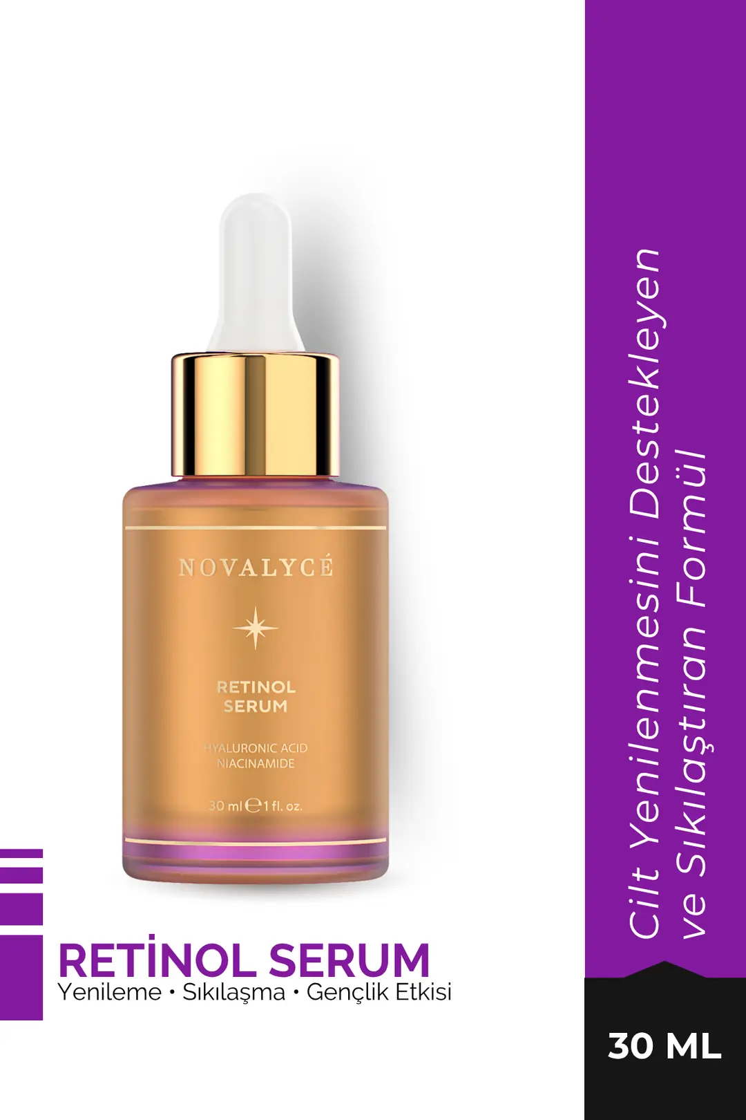 Retinol Serum – Yaşlanma Karşıtı, Kırışıklık Azaltıcı Yüz Bakım Serumu