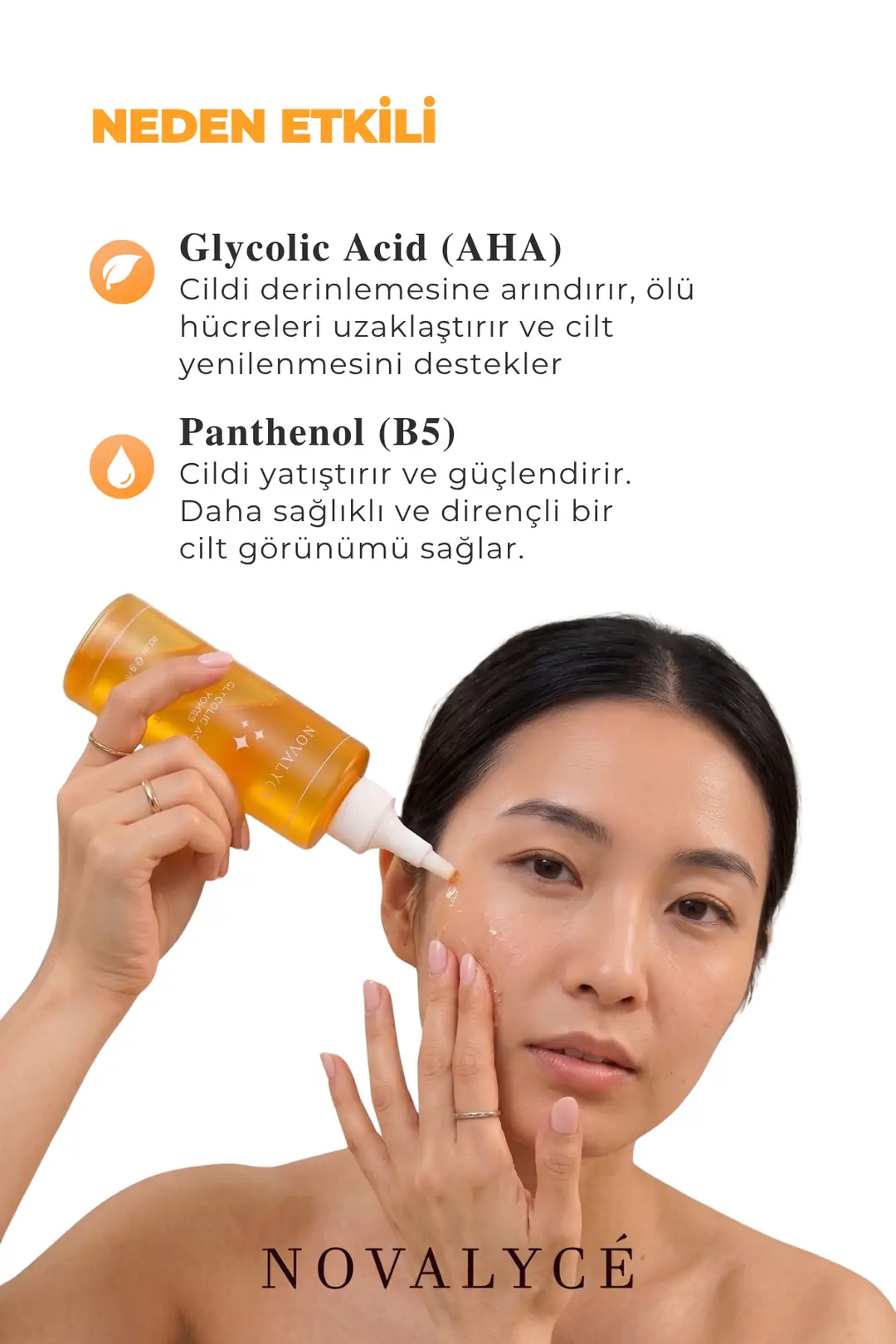 Glycolic Acid Toner Canlandırıcı Ve Gözenek Sıkılaştırıcı Tüm Ciltler Için